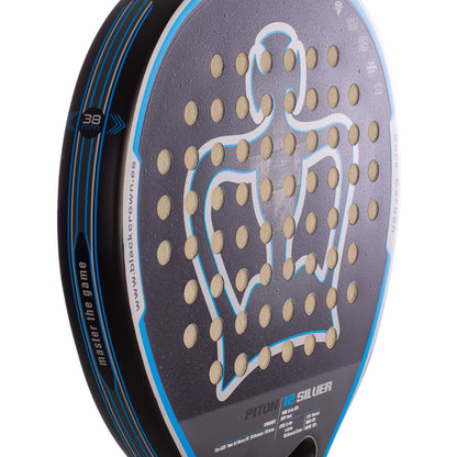 Raquette de padel Black Crown Piton 12 Silver
