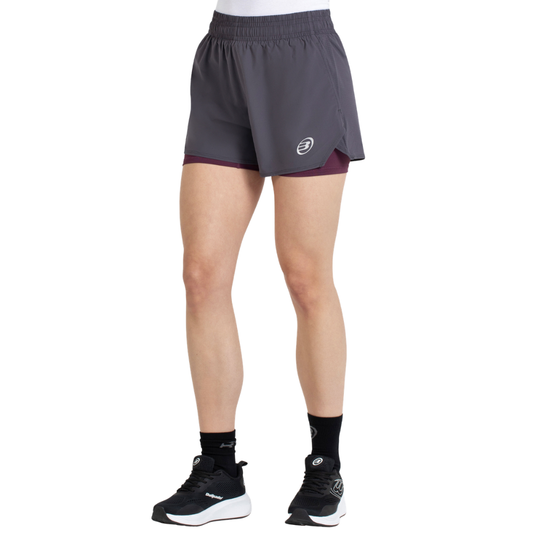 Short Bullpadel Orfeu Gris Femme