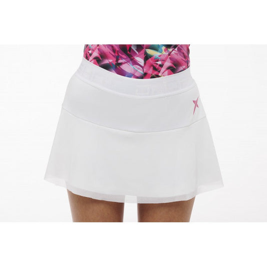 Jupe Drop Shot Yvis Blanc Femme