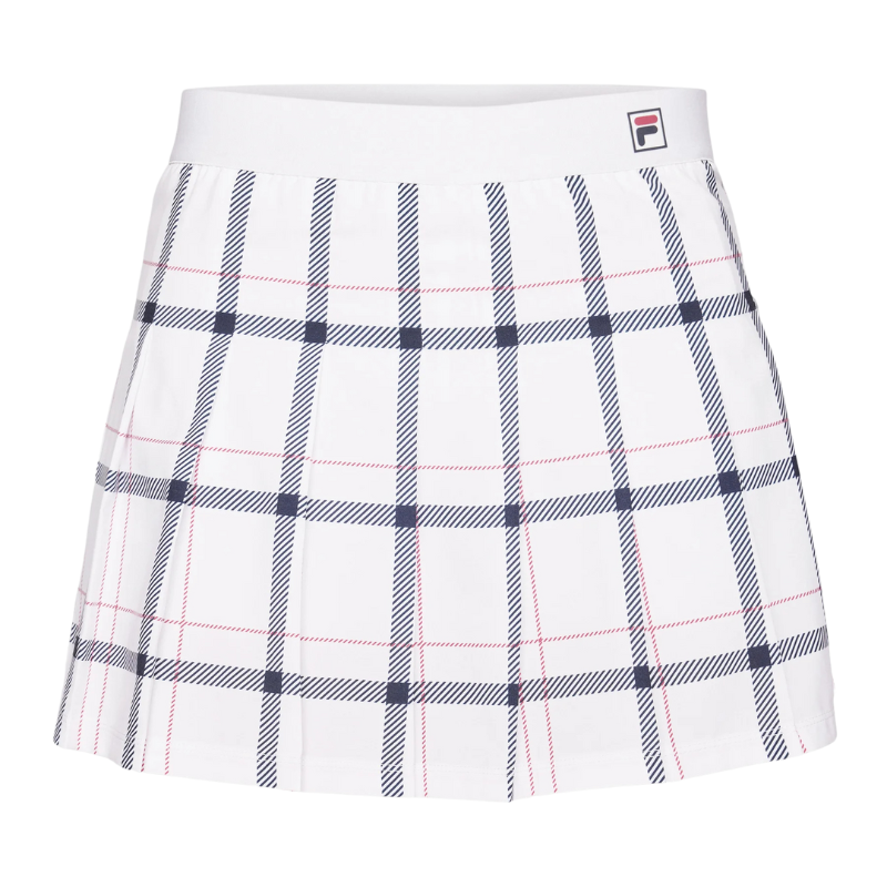 Jupe Fila Liv Blanc/Bleu Femme