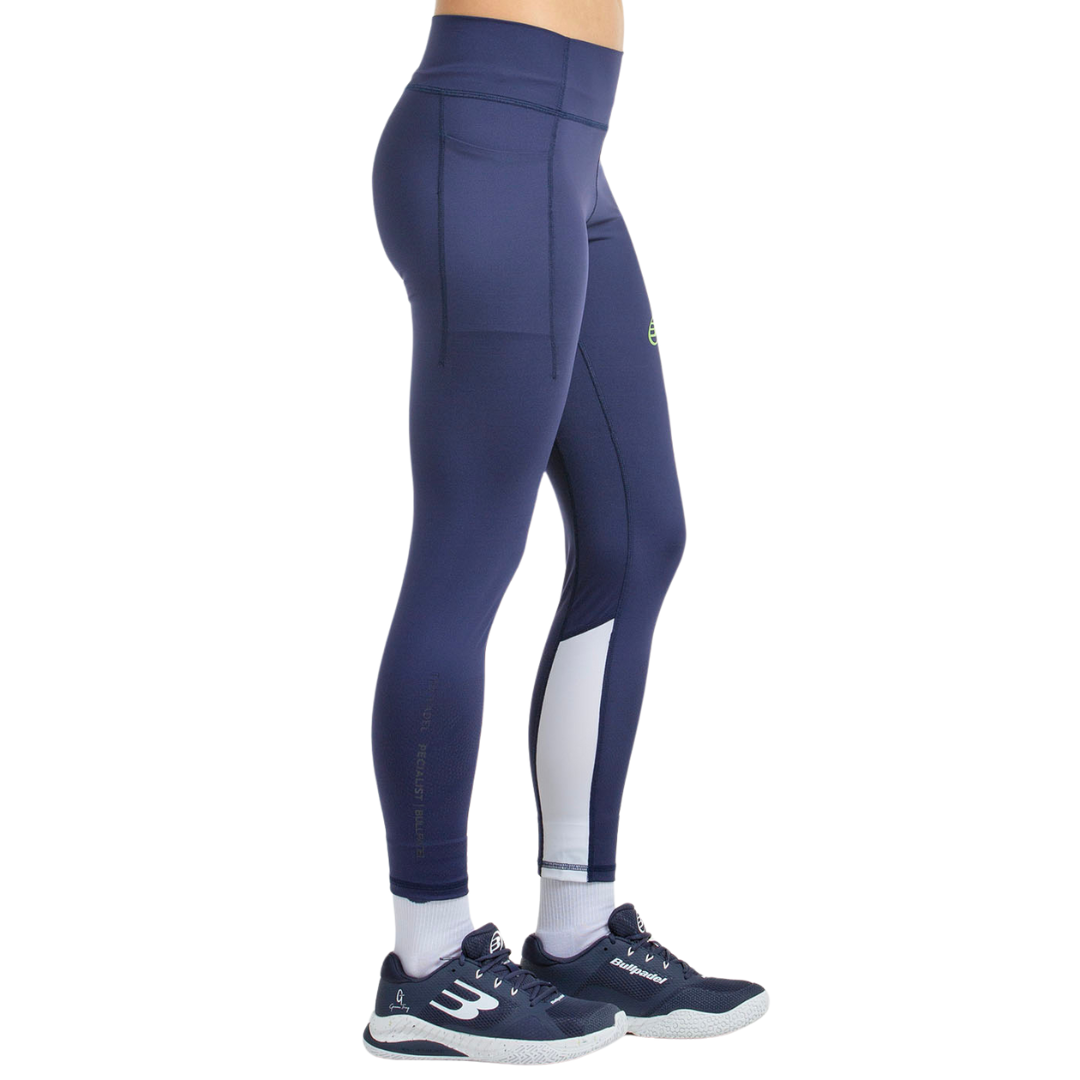 Legging Bullpadel Binan Bleu Femme