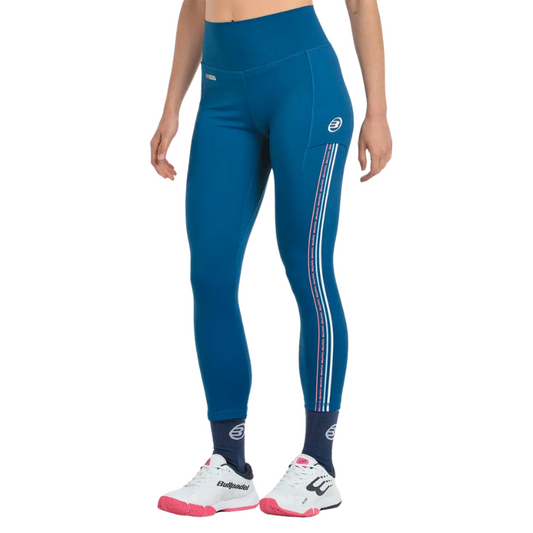Legging Bullpadel Damava Bleu Femme
