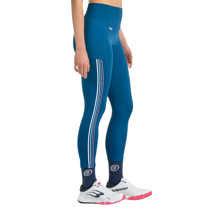 Legging Bullpadel Damava Bleu Femme