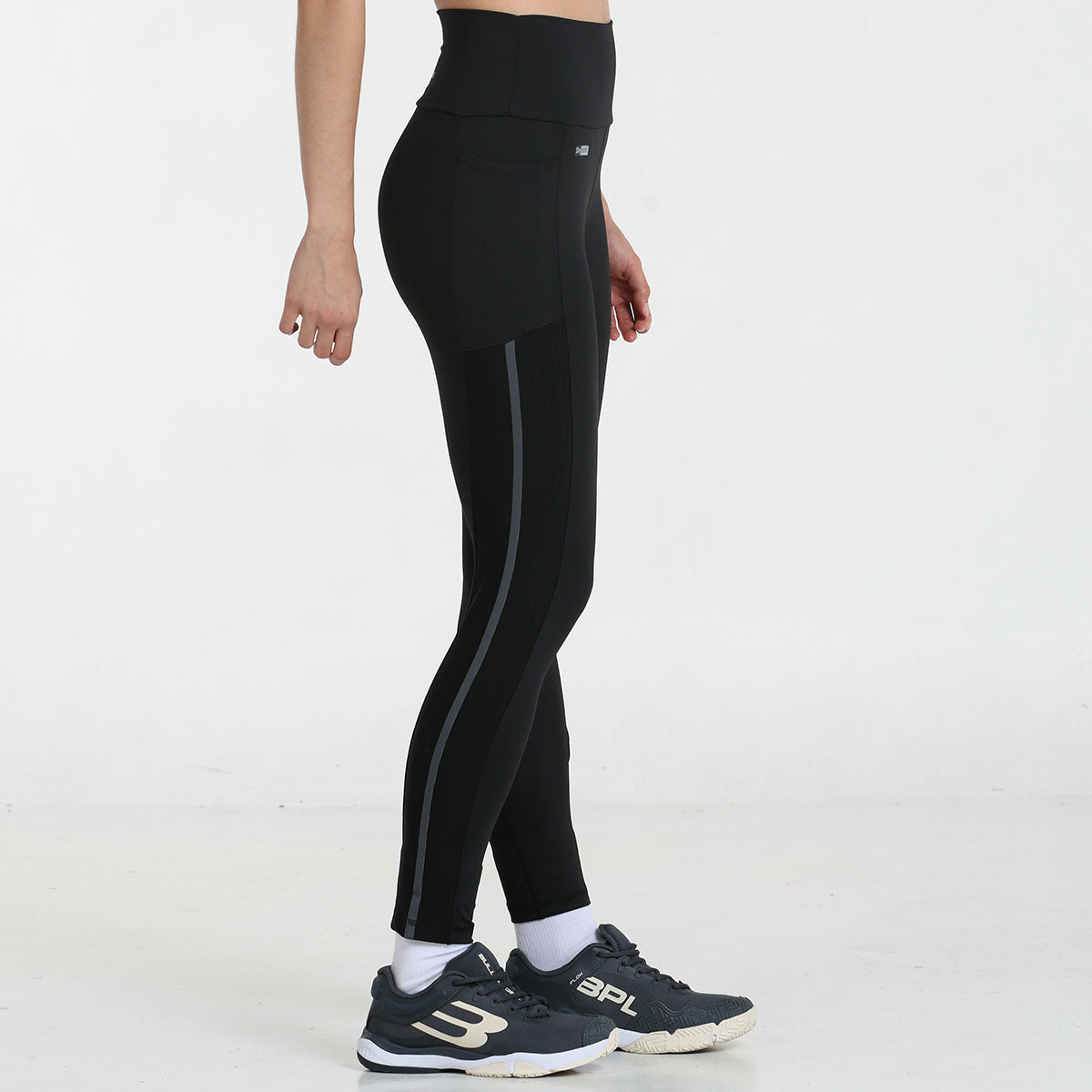 Legging Bullpadel Rojal Noir Femme
