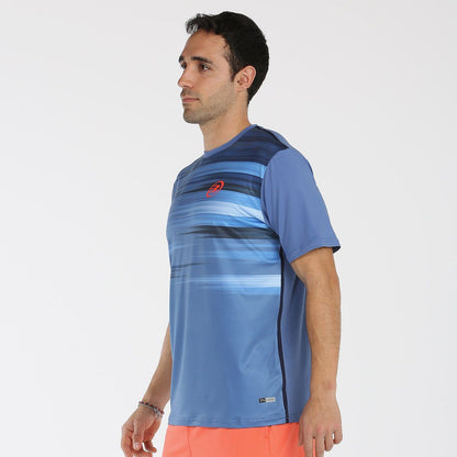 T-shirt Bullpadel Milan Bleu