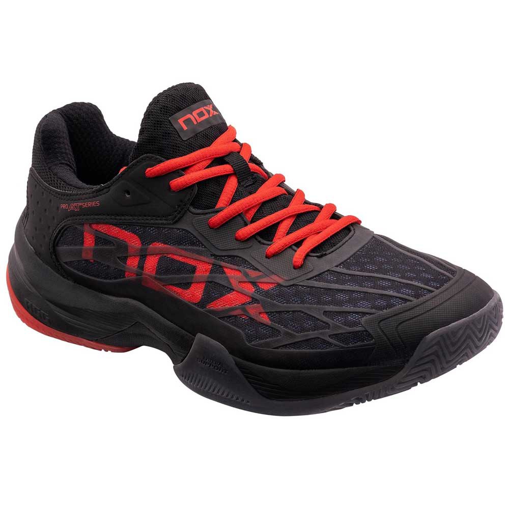 Chaussures de padel Homme Nox AT10 Lux Noir/Rouge