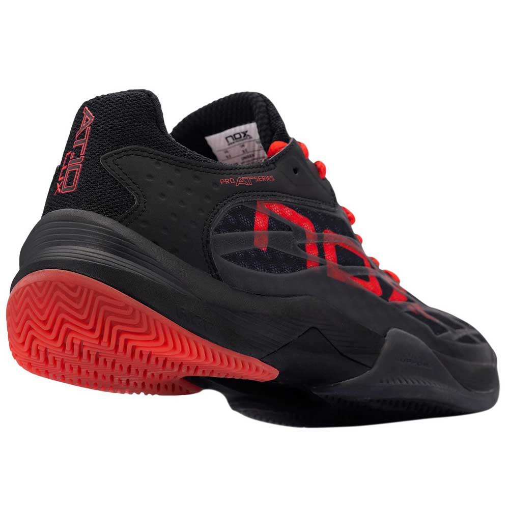 Chaussures de padel Homme Nox AT10 Lux Noir/Rouge