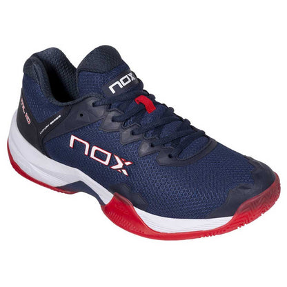 Chaussures de padel Homme Nox ML10 Hexa Bleu rouge