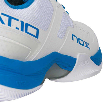 Chaussures de padel Homme Nox AT10 Blanc/Bleu