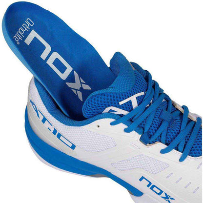Chaussures de padel Homme Nox AT10 Blanc/Bleu