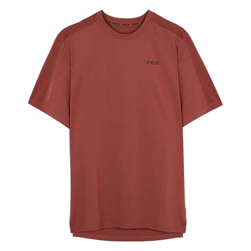 T-shirt Nox Pro regular marron seul - Esproit Padel Shop