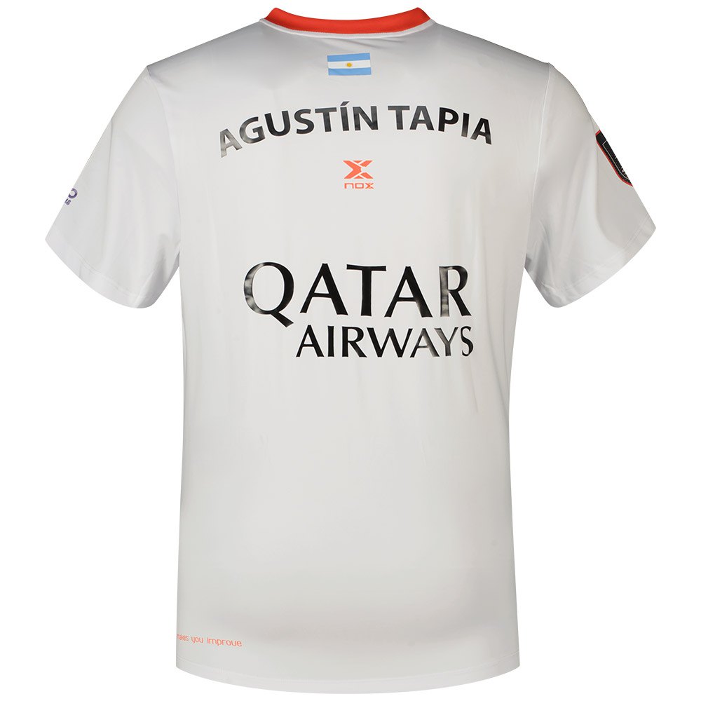 T-shirt Nox Replica Agustin Tapia AT10 Blanc Rouge 2023