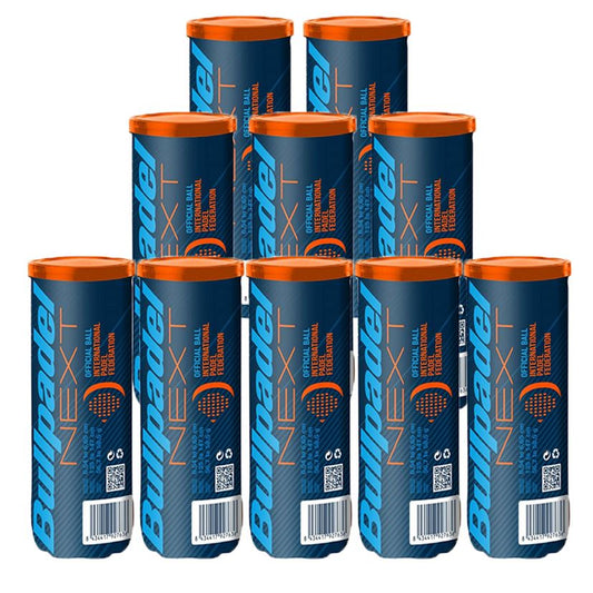 Pack de 10 Tubes de balles de padel Bullpadel Next