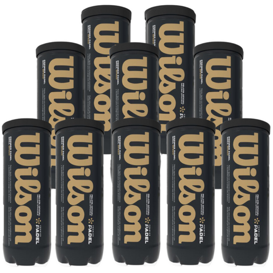 Pack de 10 tubes de balles de padel Wilson Premier Padel Speed