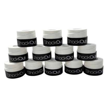 Pack de 12 Surgrips Shockout Feel and Touch Blanc - Esprit Padel Shop