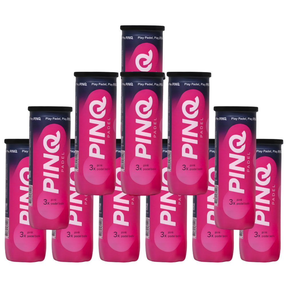 Pack de 12 tubes de balles PINQ Padel