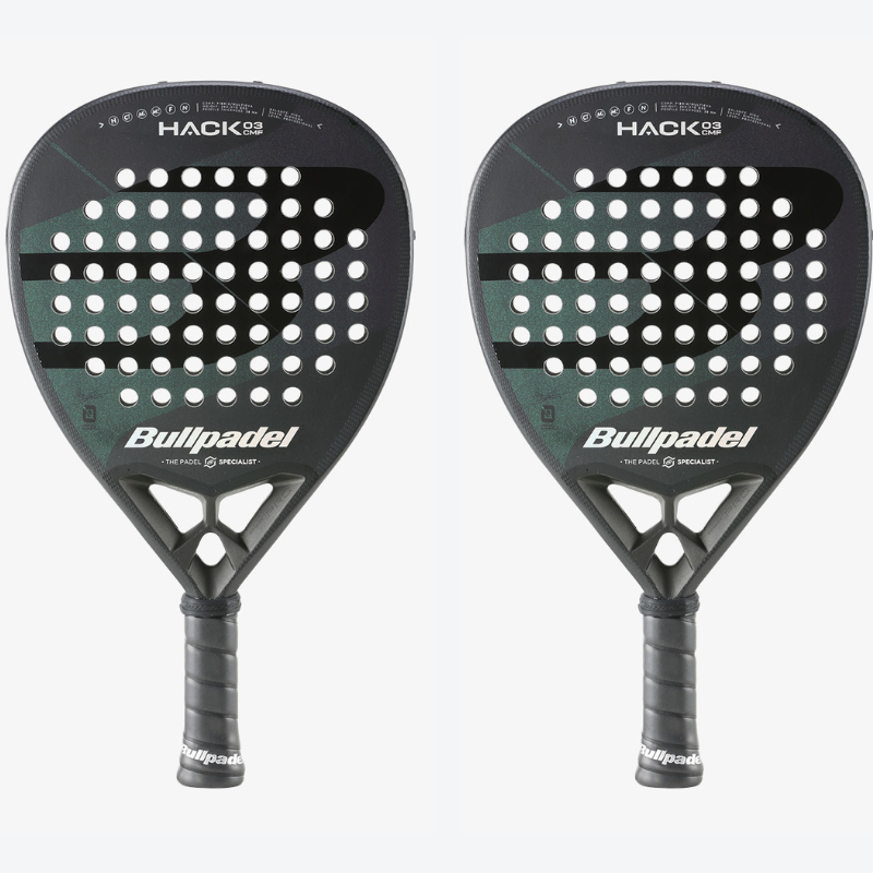 Pack Homme de deux raquettes Bullpadel Hack 03 2023 Comfort