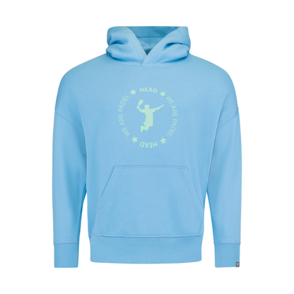 Sweat Head Padel Hoodie Bleu