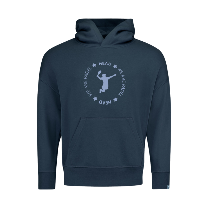 Sweat Head Padel Hoodie Bleu Marine
