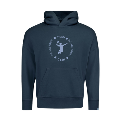 Sweat Head Padel Hoodie Bleu Marine