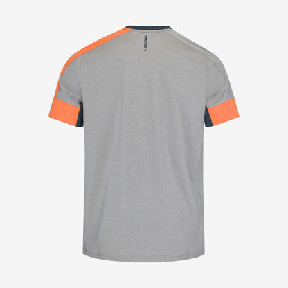 T-shirt Head Padel Tech Gris / Orange