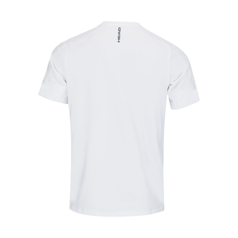 T-shirt Head Padel Tech Blanc/Orange