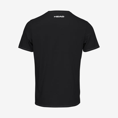 T-shirt Head Padel Typo Noir Junior
