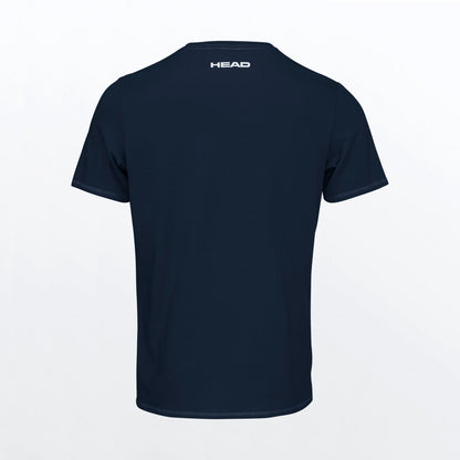 T-shirt Head Padel Typo Bleu marine