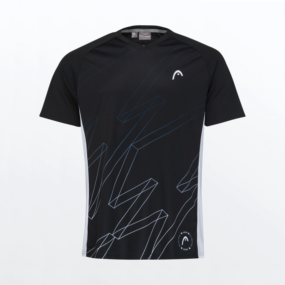 T-shirt Head Play Tech Noir