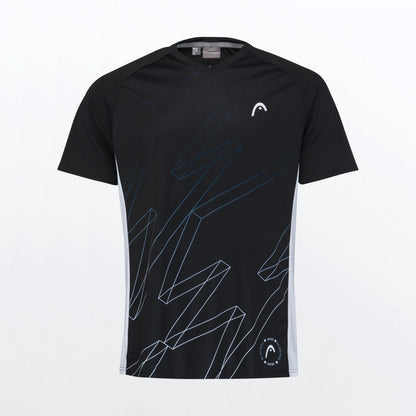 T-shirt Head Play Tech Noir