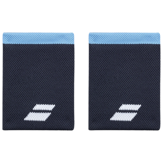 Poignets Éponge Babolat Logo Jumbo Bleu 2025 x2