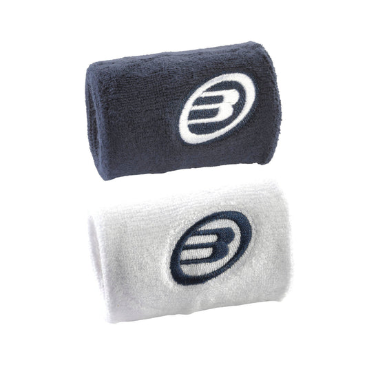 Poignets Éponge Bullpadel BPMU253 Blanc/Bleu x2