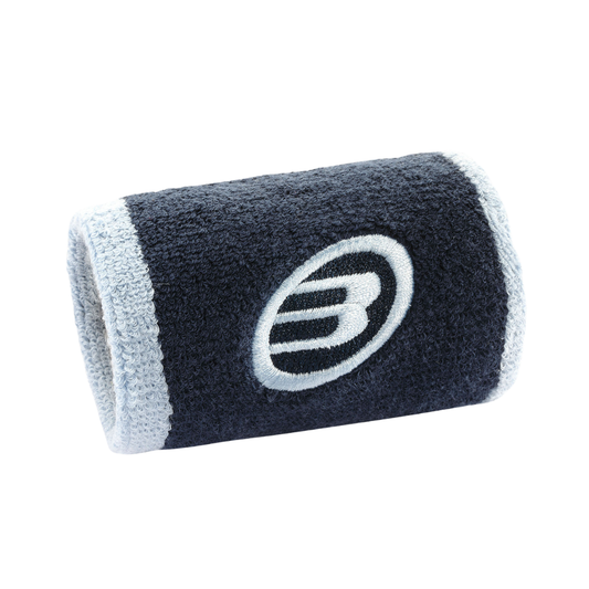 Poignets Éponge Bullpadel BPMU 266 Blanc/Bleu x2