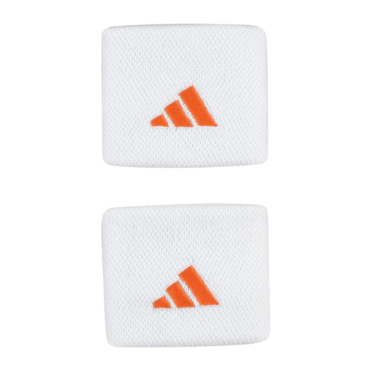 Poignets Éponge Adidas S Blanc/Orange x2