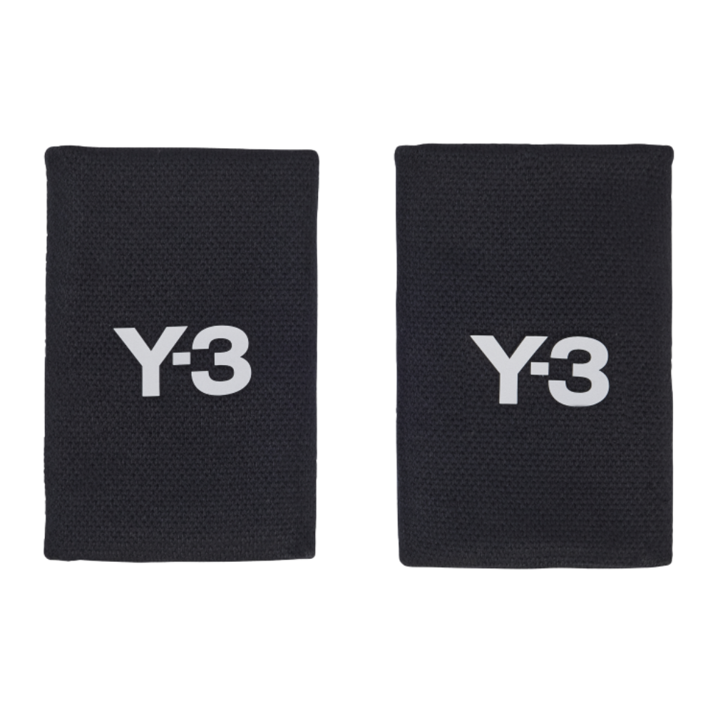 Poignets Éponge Adidas Y-3 L Noir x2