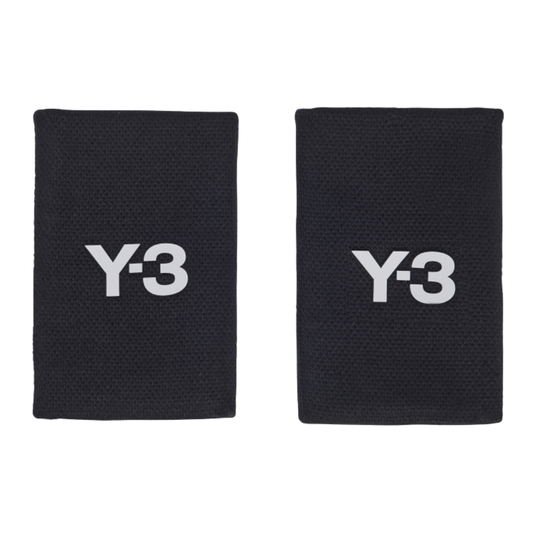 Poignets Éponge Adidas Y-3 L Noir x2