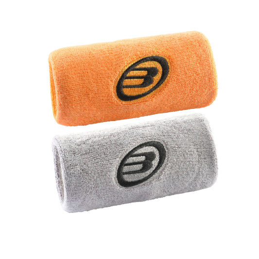 Poignets Éponge Bullpadel BPMU252 Orange/Gris x2