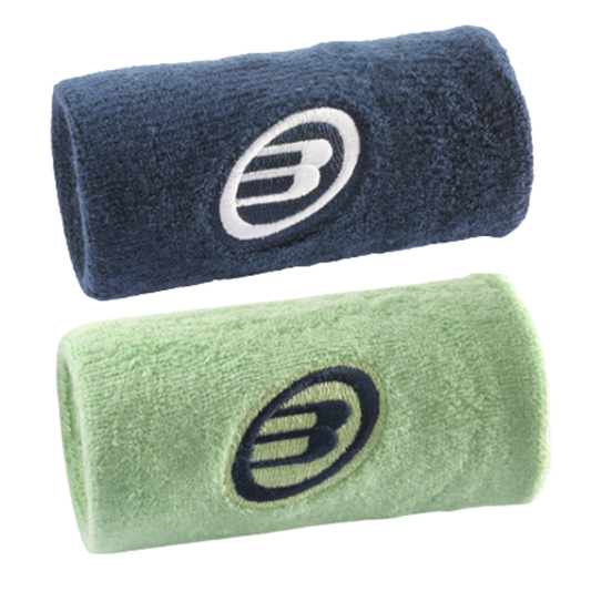 Poignets Éponge Bullpadel BPMU 262 Bleu/Vert x2