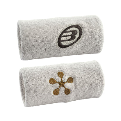 Poignets Éponge Bullpadel Premier Padel Noir/Blanc x2