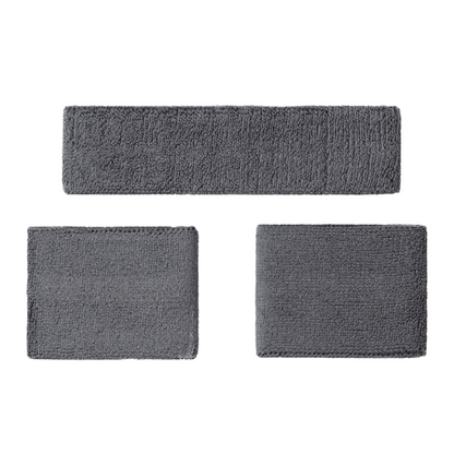 Poignets Éponge et bandeau éponge Osaka Gris/Vert