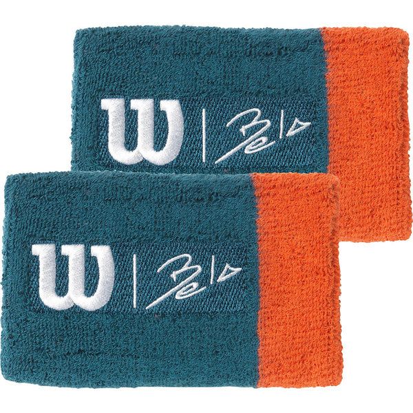 Poignets Éponge large Wilson | Bela Bleu Orange