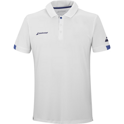 Polo Babolat Play Junior Boy Blanc