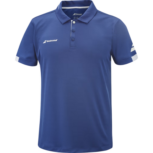 Polo Babolat Play Junior Boy Bleu