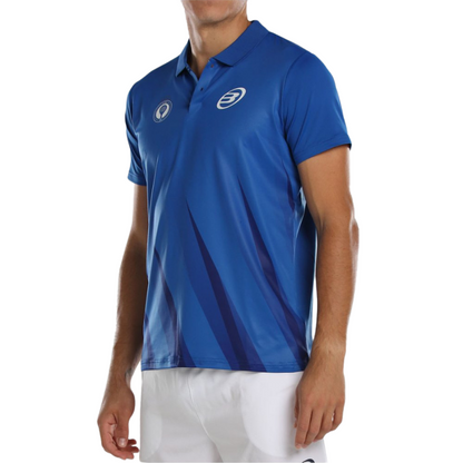 Polo Bullpadel Abuce Replica APA Bleu