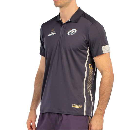 Polo Bullpadel Bogue Noir
