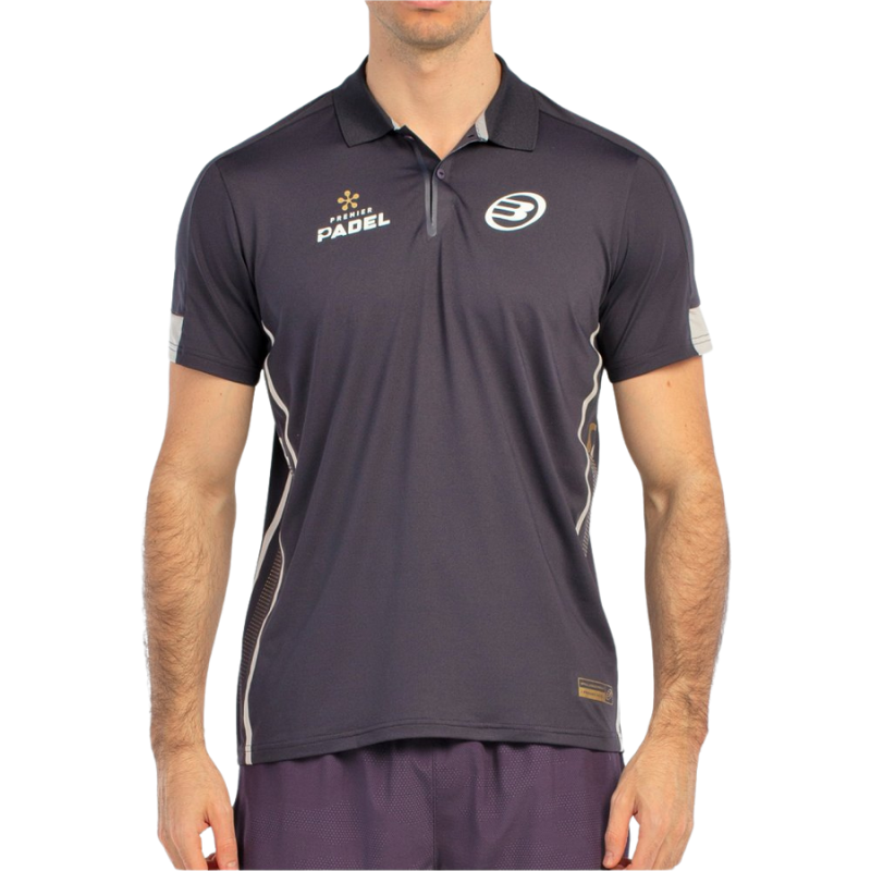 Polo Bullpadel Bogue Noir