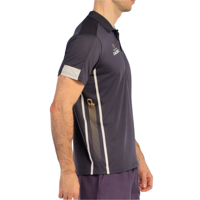 Polo Bullpadel Bogue Noir