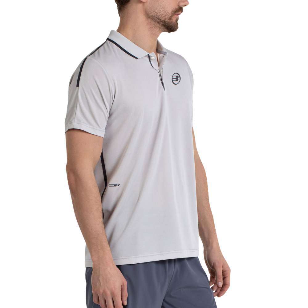 Polo Bullpadel Merte Gris Clair