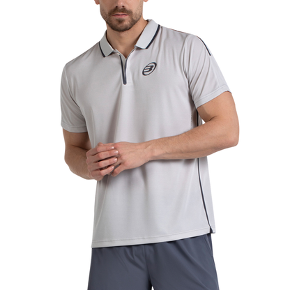 Polo Bullpadel Merte Gris Clair
