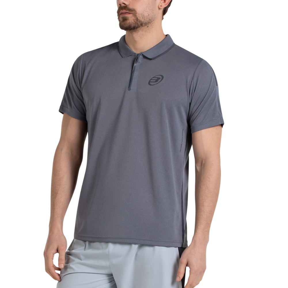 Polo Bullpadel Merte Gris Foncé